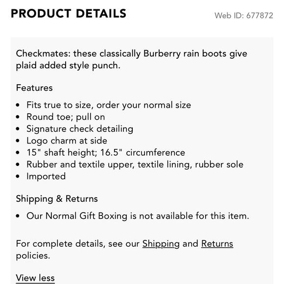 Burberry Black and Tan Checkered Boots - Picture 3 of 17